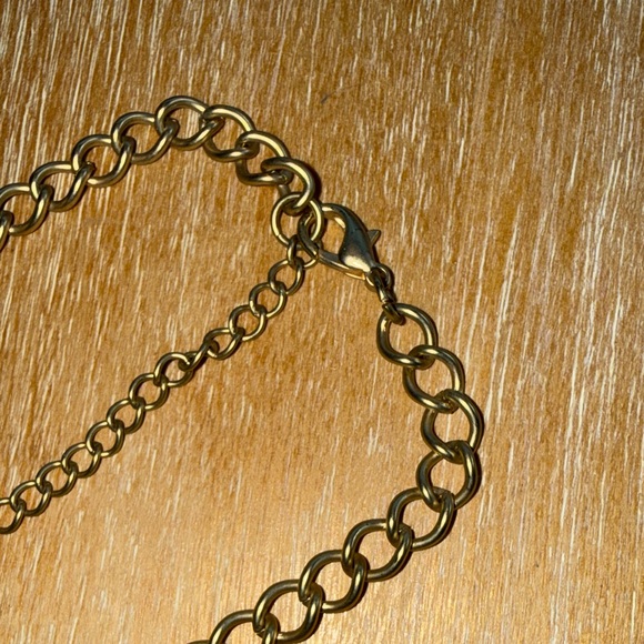 Pier 1 Gold Tone Chain Necklace - Picture 6 of 7